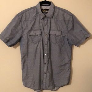 NWOT Men’s Duke’s Bark Navy Shirt Size Large
